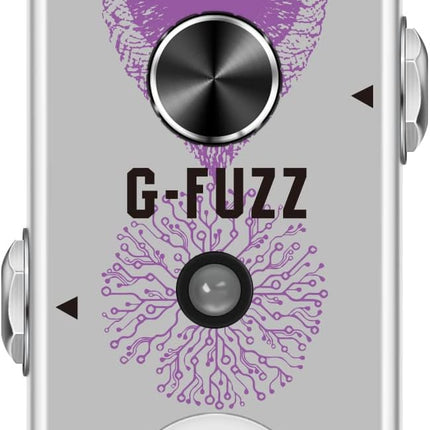 SourceToHome FuenteACasa Amuzik Classic Guitar Pedals Analog Fuzz Effect Pedal Vintage G-Fuzz — Home & Lifestyle