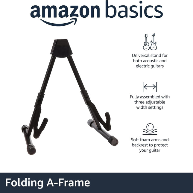 Portable Adjustable Folding A-Frame Guitar Stand