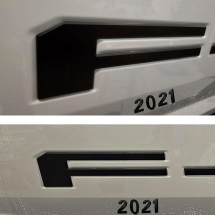HomeChef ChefDelHogar Tailgate Insert Letters Compatible with f150 2021 2022 2023 2024 2025 2026 — Kitchen & Home