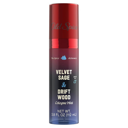 Velvet Sage + Driftwood Cologne Mist for Men, 3.8 oz