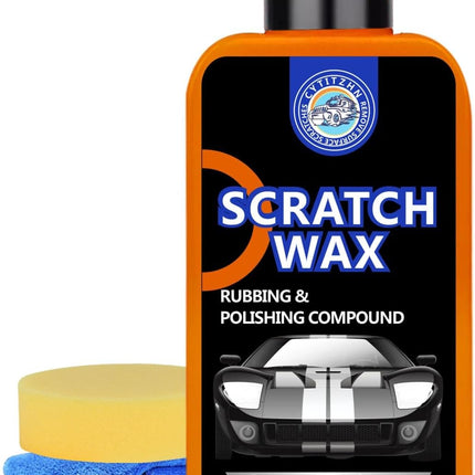 Car Scratch, Swirl & Scuff Remover with Wax Rubbing