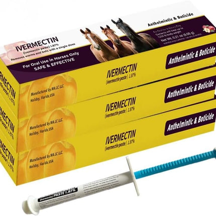 SourceToHome FuenteACasa Paste for Horse Use Only, 1.87%-3 Pack (6.08g Each) — Home & Lifestyle