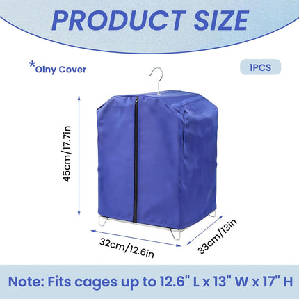 PawHaven RefugioPata Bird Cage Cover for Night, Bird Cage Cover Shield, Black-Out Birdcage Cover — Pet Supplies