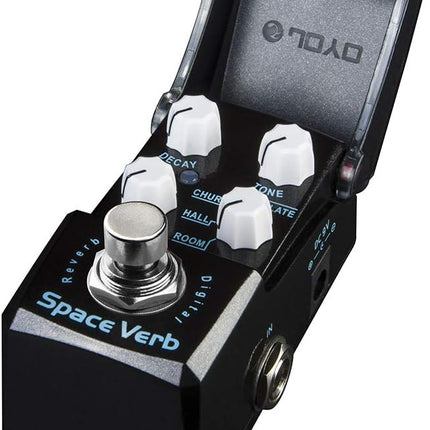 Digital Reverb Mini Guitar Pedal with 4 Modes and True Bypass