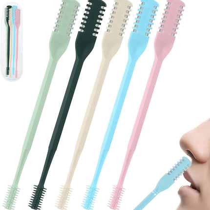 SourceToHome FuenteACasa 5Pcs 2-in-1 Nose Hair Trimmer for Men Women: 2026 New Portable Double — Home & Lifestyle