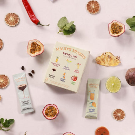 Variety Pack Cocktail Mix, 12 ct, Non-Alcoholic Mocktail Mixer