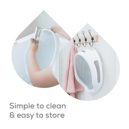 Gray Baby Bath Support for Newborns up to 6 Months