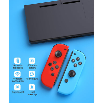 Wireless Game Controller with Motion Control and Dual Vibration