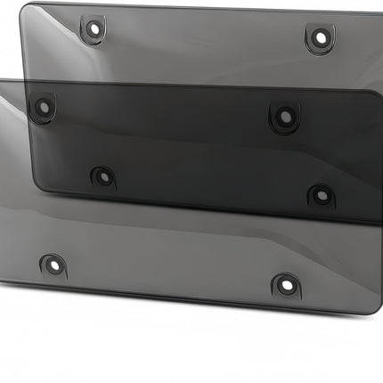 2 Pack License Plate Frame UV Protective for Standard US Plates