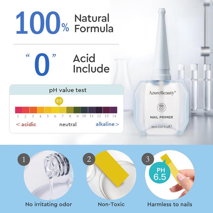 18ml Acid-Free & HEMA-Free Nail Dehydrator and Primer Prep Kit