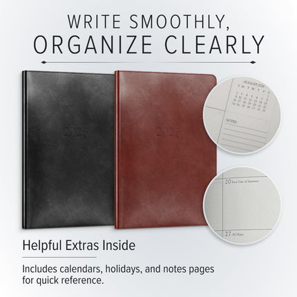 2025-2026 Weekly Monthly Planner, Acadia Plum, 8 x 5.5