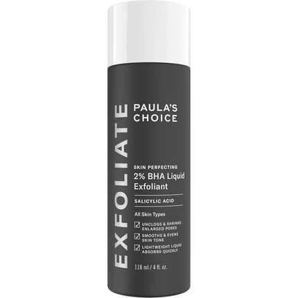 Skin Perfecting 2% BHA Liquid Salicylic Acid Facial Exfoliant, 4 oz
