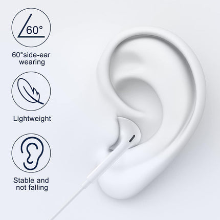 NexWave OndaNex 2 Pack Headphones with USB-C Plug, Wired Ear Buds with Built-in Remote to — Smart Tech