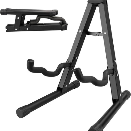 SourceToHome FuenteACasa DkOvn 1/2/4 Pack Guitar Stand, A-Frame Folding Guitar Stand with Non-Slip — Home & Lifestyle