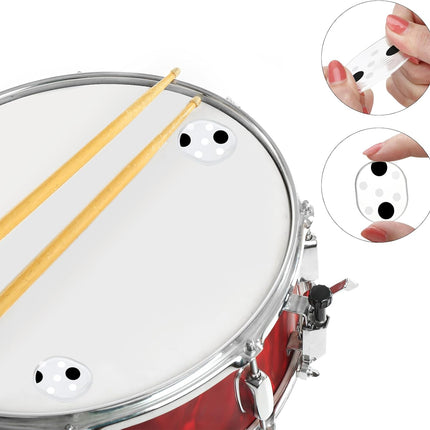 30-Piece Silicone Drum Dampener Gel Pads for Cymbal Tone Control