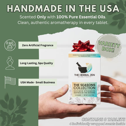 ZenPulse PulsoZen Shower Steamers Aromatherapy Tablets - Variety Pack — Health & Wellness