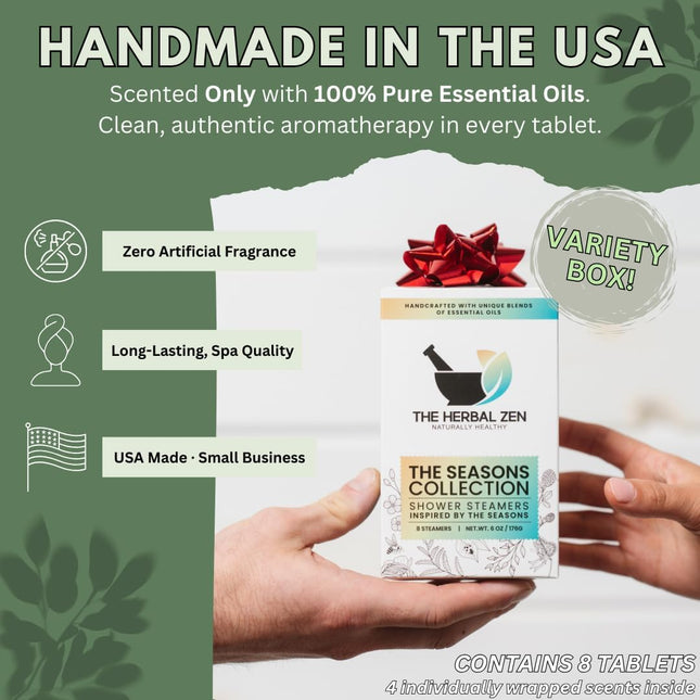ZenPulse PulsoZen Shower Steamers Aromatherapy Tablets - Variety Pack — Health & Wellness