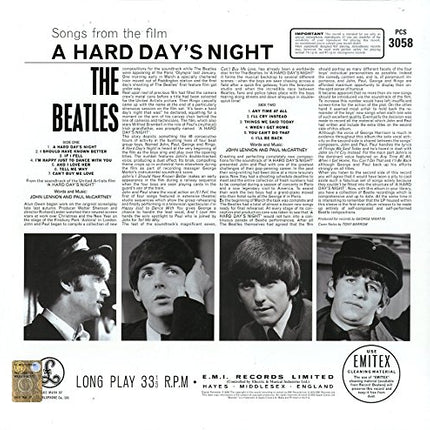 A Hard Day's Night[LP]
