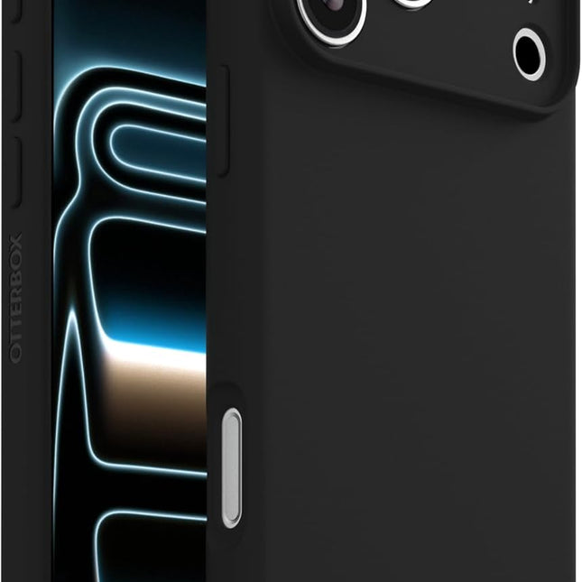 Black Ultra-Slim Case for 17 Pro Max with Camera Protection