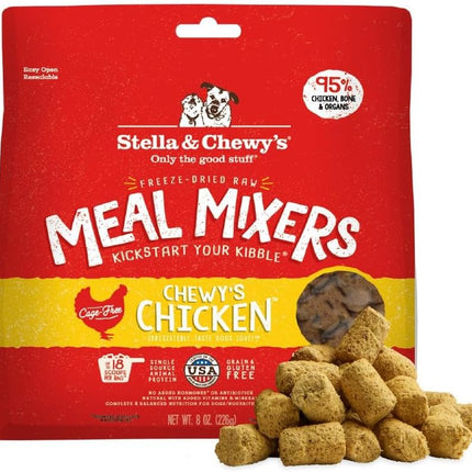 PawHaven RefugioPata Stella & Chewy's Freeze Dried Raw Chewy's Chicken Meal Mixers — Pet Supplies