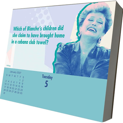 2027 Golden Girls Day-at-a-Time Calendar