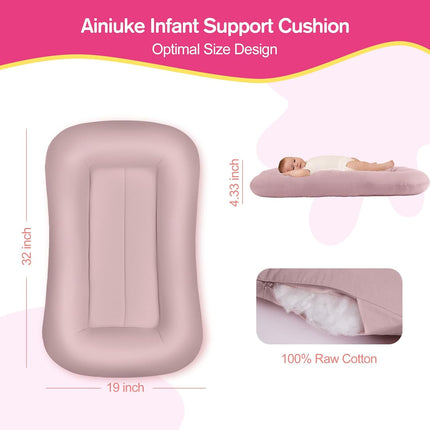 Pink Baby Lounger for Newborns 0-24 Months, Pallet of Product
