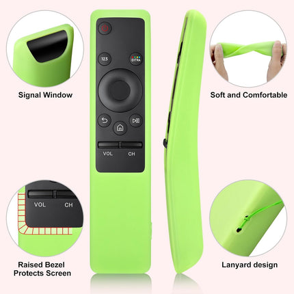 Samsung BN59 TV Remote Silicone Cover 2 Pack - in use