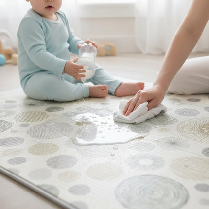Baby Play Mat, 79 x 70 Inch Foldable Reversible Waterproof Foam Floor Mat
