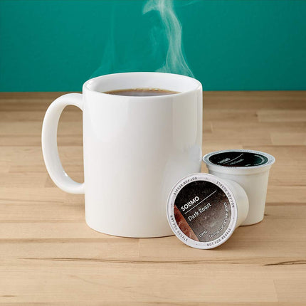 Dark Roast Arabica Coffee Pods, 100 Count