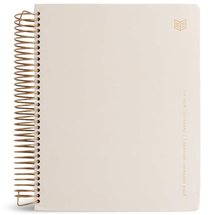 Spiral-Bound Notetaking Bible, New Testament, Hardcover