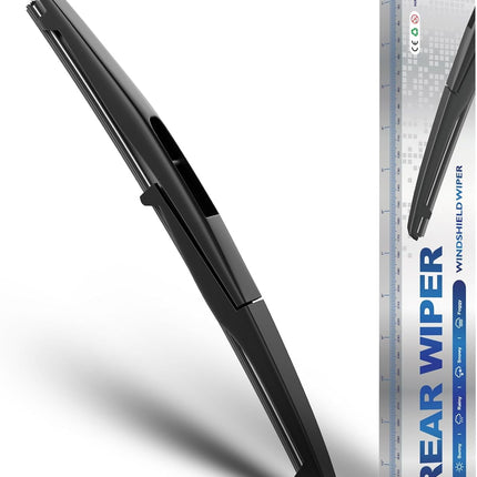 Rear Windshield Wiper Blade Replacement Assembly, 12 Inch