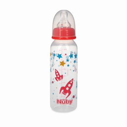 SourceToHome FuenteACasa Nuby Printed Non-Drip 8oz Bottle — Home & Lifestyle