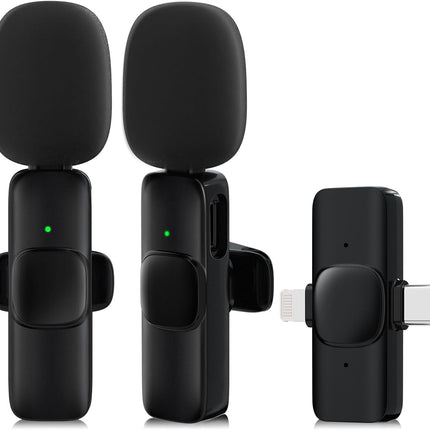 NexWave OndaNex JUDKIOM 2 Pack Wireless Lavalier Microphone for iPhone,Android — Smart Tech