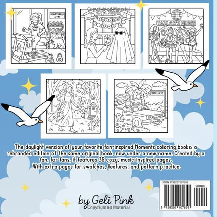 PlaySphere EsferaJuego Daylight moments: A cute fan inspired coloring book — Toys & Games