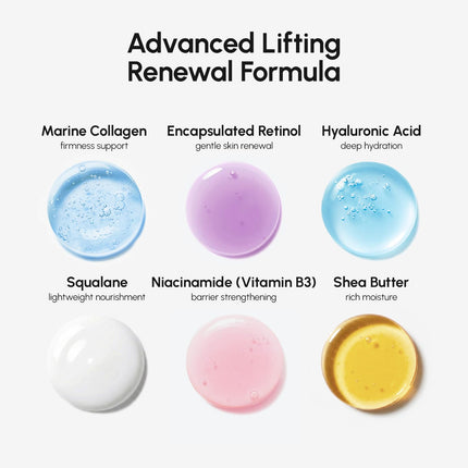 Retinol DD Face Moisturizer with Collagen & Hyaluronic Acid