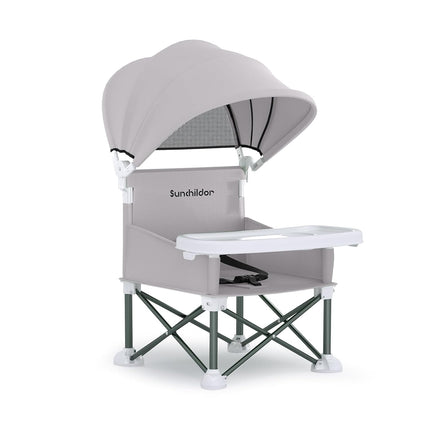 LittleNest NidoPequeño Portable Baby Booster Seat with Removable Tray & Canopy — Baby & Toddler
