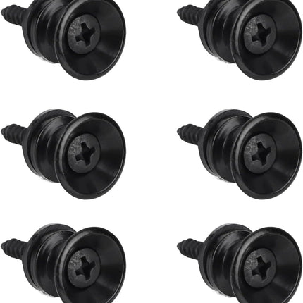 SourceToHome FuenteACasa 6pcs Guitar Strap Buttons, Guitar Strap Lock Pins and Screws Metal — Home & Lifestyle