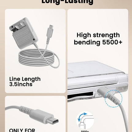 DS Lite Charger Kit with Wall Adapter and 4 Stylus Pens