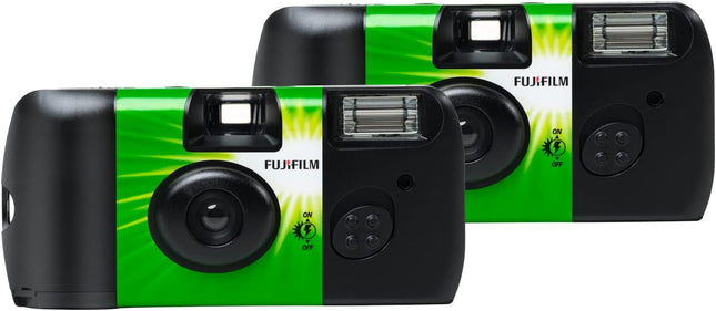 QuickSnap Flash 400 One-Time-Use Camera - 2 Pack