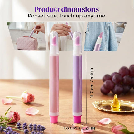 SourceToHome FuenteACasa 2-in-1 Cuticle Oil Pusher Pen, 2026 New Ceramic Cuticle Tool — Home & Lifestyle
