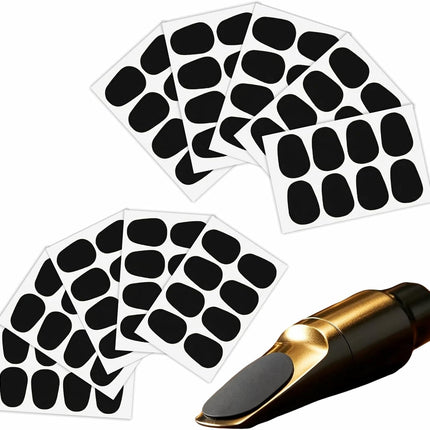 80-Piece 0.8 mm Saxophone & Clarinet Mouthpiece Pads
