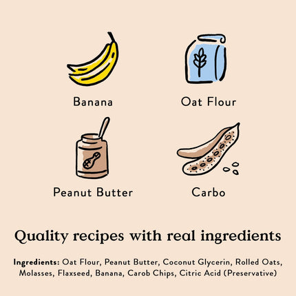 PB Banana Chip + Berry Smoothie Dog Treat Bundle