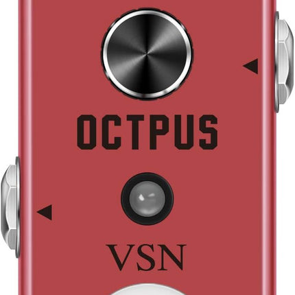 SourceToHome FuenteACasa VSN Octave Guitar Pedal, Digital Mini Pedal For Electric Guitar — Home & Lifestyle