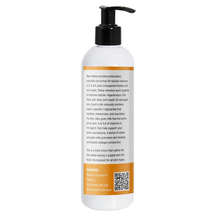 Tallow & Goat Milk Body Lotion for Sensitive Skin