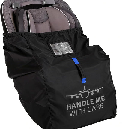 LittleNest NidoPequeño Car Seat Travel Bag for Airplane – Gate Check Bag with Padded Backpack Straps — Baby & Toddler