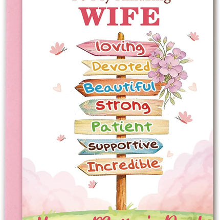 Mother's Day Card for Wife from Husband