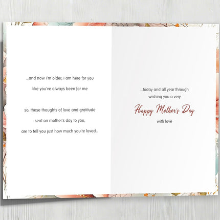 Mother's Day Greeting Card for Mom from Daughter