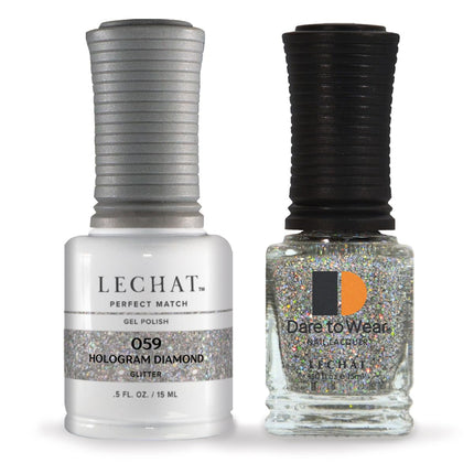 Perfect Match Gel Polish, Hologram Diamond, 0.5 Fl Oz (PMS59)