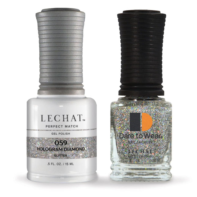 Perfect Match Gel Polish, Hologram Diamond, 0.5 Fl Oz (PMS59)