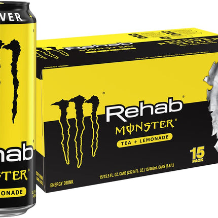 Rehab Tea + Lemonade Energy Drink, 15.5 Ounce